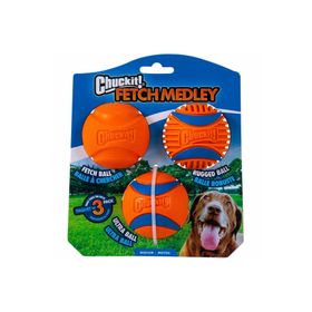 Chuckit Fetch Medley 3'lü Köpek Oyun Topu