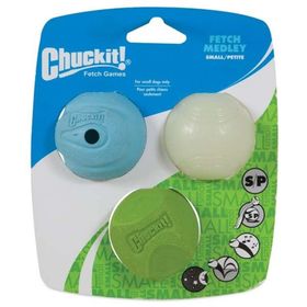 Chuckit Fetch Medley Gen 2 3'lü Küçük Köpek Oyun Topu