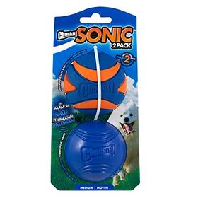Chuckit Sonic Medium 2'li Köpek Oyun Topu Seti