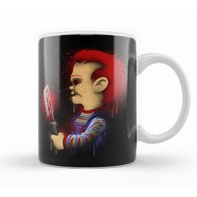 Chucky Wanna Play Chucky Porselen Kupa Bardak