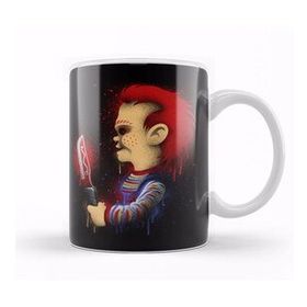 Chucky Wanna Play Chucky Porselen Kupa Bardak