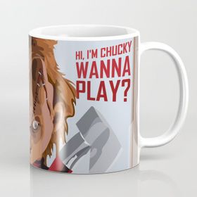 Chucky Wanna Play Chucky Porselen Kupa Bardak