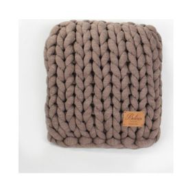 Chunky Vizon El Örgü Yastık