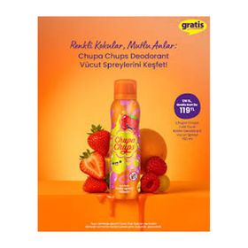 Chupa Chups Tutti Frutti 150 ml Kadın Body Sprey Deodorant