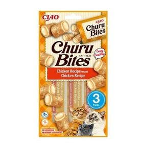 Churu Bites Tavuk Sargılı 3x10 gr Kedi Ödül Maması