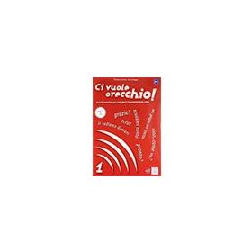 CI VUOLE ORECCHIO 1 + CD (İTALYANCA DINLEME A1-A2) - FILOMENA ANZIVINO