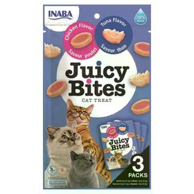 Ciao 11.3 gr 3 Adet Juicy Bites Tavuklu ve Tuna Balıklı Kedi Ödül Maması