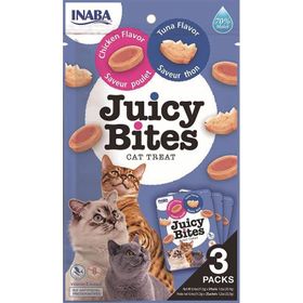Ciao 11.3 gr 3 Adet Juicy Bites Tavuklu ve Tuna Balıklı Kedi Ödül Maması