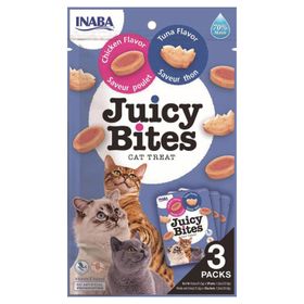 Ciao 11.3 gr 3 Adet Juicy Bites Tavuklu ve Tuna Balıklı Kedi Ödül Maması