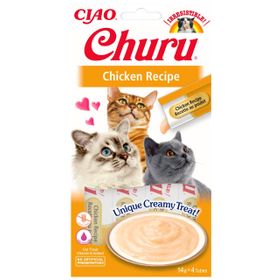 Ciao 14 gr 4'lü Churu Cream Tavuklu Sıvı Ödül Maması