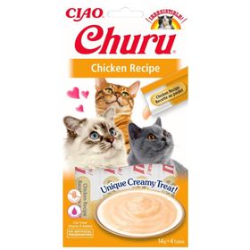 Ciao 14 gr 4'lü Churu Cream Tavuklu Sıvı Ödül Maması