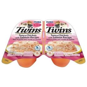 Ciao 35 gr 2 Adet Twins Churu Balıklı Somonlu ve Tavuklu Kedi Ödül Jölesi