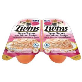 Ciao 35 gr 2 Adet Twins Churu Balıklı Somonlu ve Tavuklu Kedi Ödül Jölesi