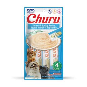 Ciao 4 x 14 Gr Churu Cream Deniz Taraklı Kedi Ödülü