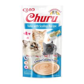 Ciao 4 x 14 Gr Churu Cream Deniz Taraklı Kedi Ödülü