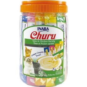 Ciao 50x14 gr Churu Tuna Balıklı ve Tavuklu Kedi Ödül Maması