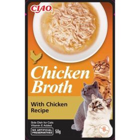 Ciao Broth 50 gr Tavuk Sulu ve Tavuklu Kedi Çorbası