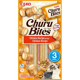 Ciao Churu Bites Tavuk Sargılı 3x10 gr Kedi Ödül Maması