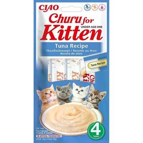 Ciao Churu Cream Kitten Ton Balıklı 4x14 GR Yavru Kedi Kreması