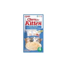 Ciao Churu Cream Kitten Ton Balıklı 4x14 GR Yavru Kedi Kreması