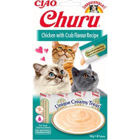 Ciao Churu Püre Tavuk Yengeçli 4x14 gr Kedi Maması
