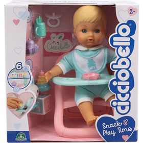 Cicciobello CCBA8000 24 cm Yumuş Bebek ve Oyun Seti
