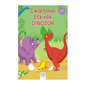 Çiçek Kitaplar Dinozor Çıkartmalı Etkinlik/1001