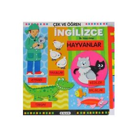 Çiçek Yayıncılık Çek ve Öğren İngilizce Hayvanlar