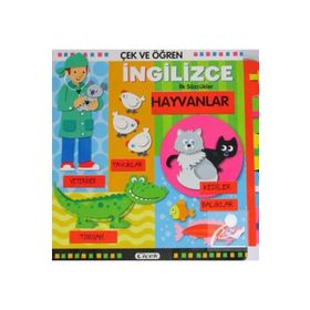 Çiçek Yayıncılık Çek ve Öğren İngilizce Hayvanlar