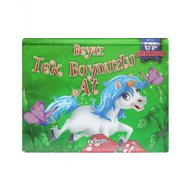 Çiçek Yayıncılık Pop Up Mini Masallar Beyaz Tek Boynuzlu At