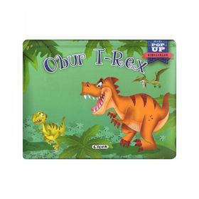 Çiçek Yayıncılık Pop Up Mini Masallar Obur T-Rex