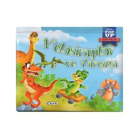 Çiçek Yayıncılık Pop Up Mini Masallar Velosiraptor ve Yarışma