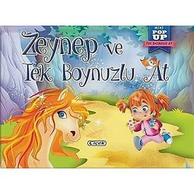 Çiçek Yayıncılık Pop Up Mini Masallar Zeynep ve Tek Boynuzlu At