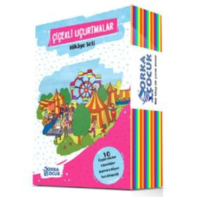 Çiçekli Uçurtmalar Hikaye Seti - 10 Kitap - Kolektif