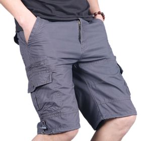 Cicilin Casual Bermuda Gri Erkek Kargo Şort