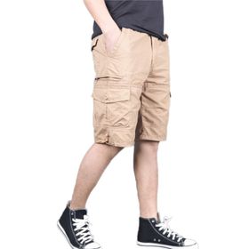 Cicilin Casual Bermuda Haki Erkek Kargo Şort