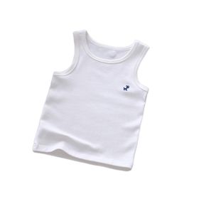 Cicilin Crewneck Tank Beyaz Kolsuz Erkek Çocuk Atlet