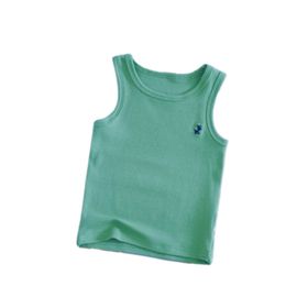 Cicilin Crewneck Tank Yeşil Kolsuz Erkek Çocuk Atlet