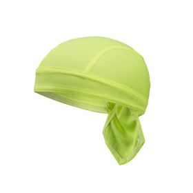 Cicilin Durag Yellow Hızlı Kuruyan Spor Erkek Bisiklet Şapkası