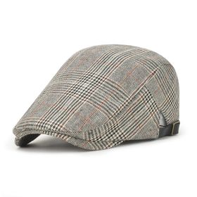 Cicilin Gatsby Newsboy Vintage Retro Gri 2 Erkek Şapka