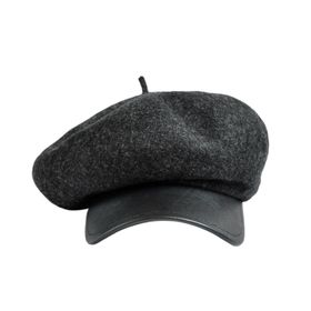 Cicilin Vintage Vizörlü Lacivert Kadın Şapka