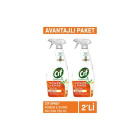 Cif 750 ml Power & Shine Mutfak Sprey Temizleyici