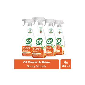 Cif 750 ml Power & Shine Mutfak Sprey Temizleyici