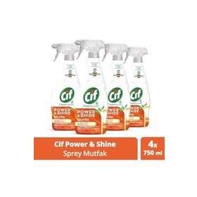 Cif 750 ml Power & Shine Mutfak Sprey Temizleyici