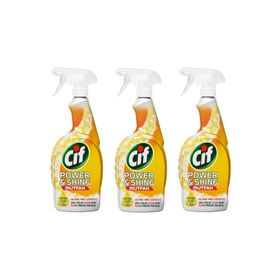 Cif Cleanboost Power & Shine Mutfak Sprey Temizleyici 750 ml