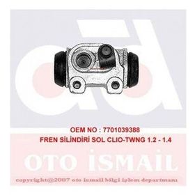 Cifam 101589 Clio Sol Fren Silindiri