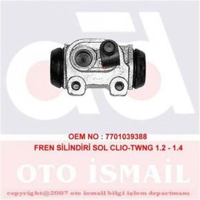 Cifam 101589 Clio Sol Fren Silindiri