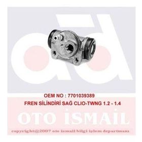 Cifam 101590 Clio Sağ Fren Silindiri