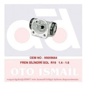 Cifam 101599 R19 Sol Fren Silindiri