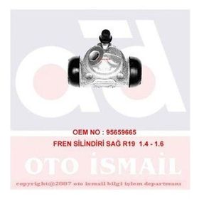 Cifam 101600 R19 Sağ Fren Silindiri
